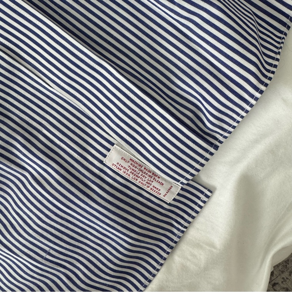 Blue Striped button down - Picture 5 of 5